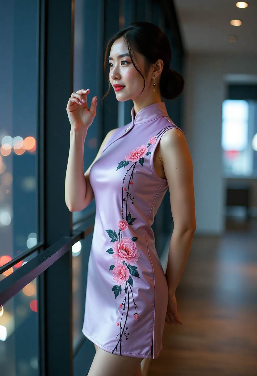 泰国小姑娘接待客人 海报
